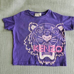 Kenzo Kids Purple T-shirt Girls size 3A/98